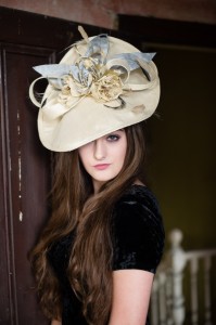 Twisted Thimble 'Truly Scrumptious' Silk headpiece